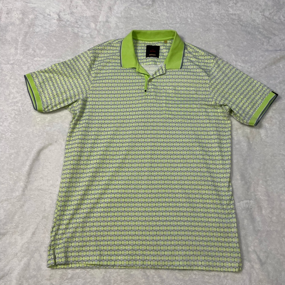 Raymond Green Light Purple Supima Cotton Contemporary Fit Polo Size L (44cm)